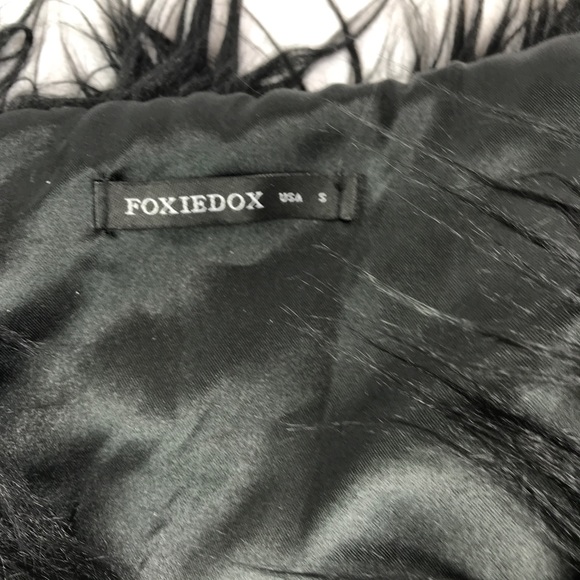 Foxiedox black fur vest - Picture 3 of 6